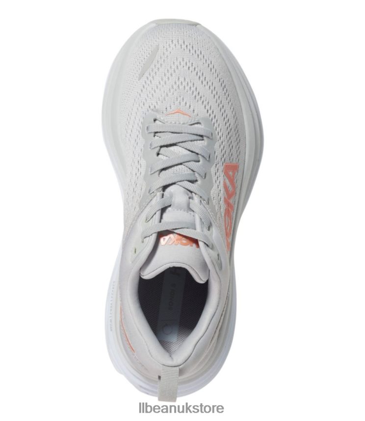 Footwear L.L.Bean HOKA Bondi 8 Running Shoes Harbor Mist/Lunar Rock Women 0VRR661184