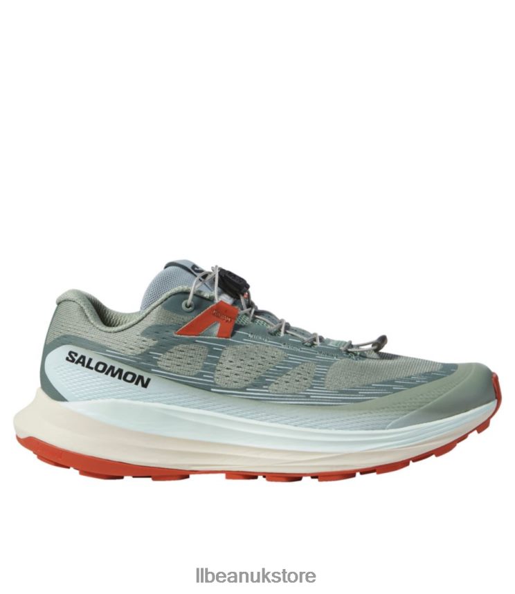Footwear L.L.Bean Salomon Ultra Glide 2 Trail Running Shoes Lily Pad/Bleached Aqua/Hot Sauce Women 0VRR661157