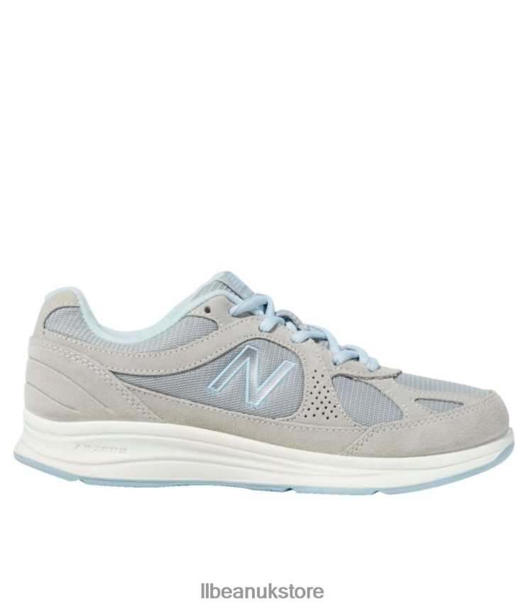 Footwear L.L.Bean New Balance 877 Walking Shoes Silver Women 0VRR66995
