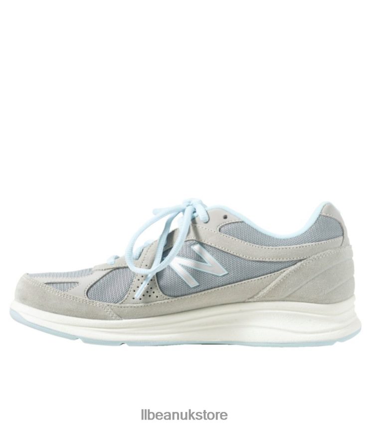 Footwear L.L.Bean New Balance 877 Walking Shoes Silver Women 0VRR66995