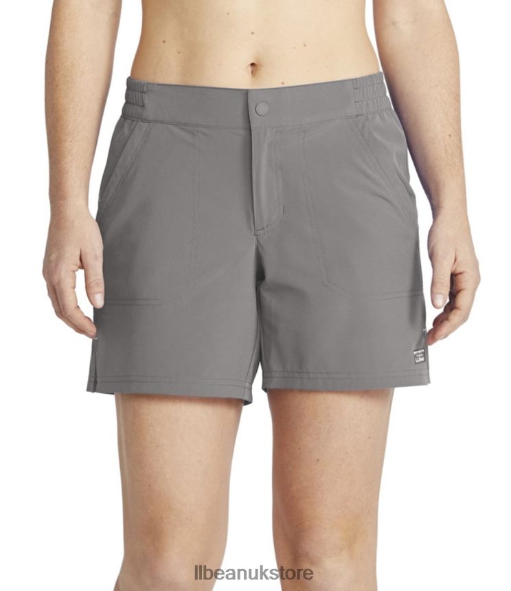 Clothing L.L.Bean Stretch UPF Shorts Platinum Women 0VRR666518