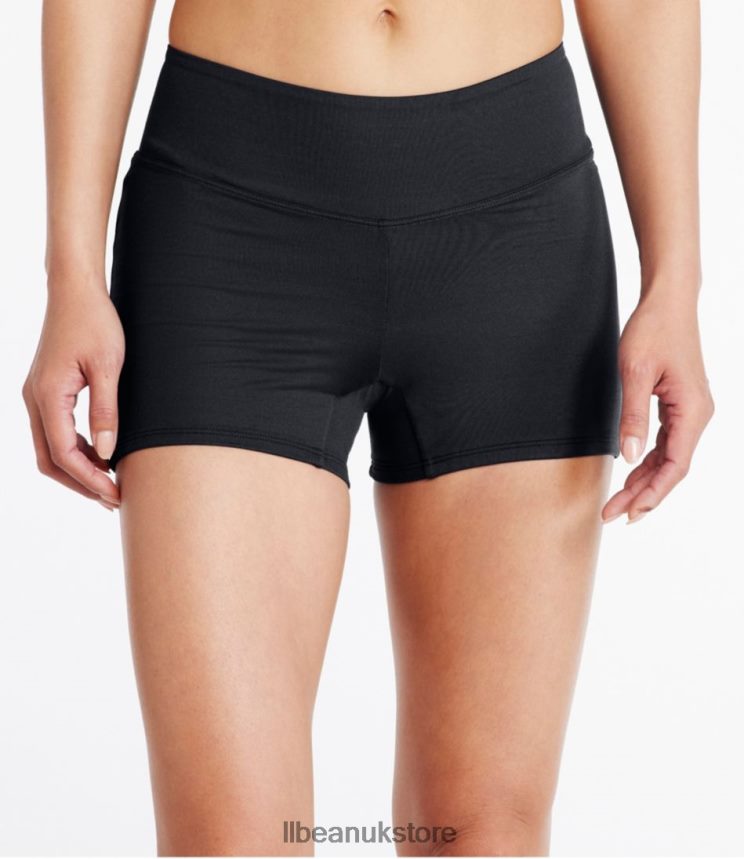 Clothing L.L.Bean New Currents Swimwear Black Women 0VRR66253