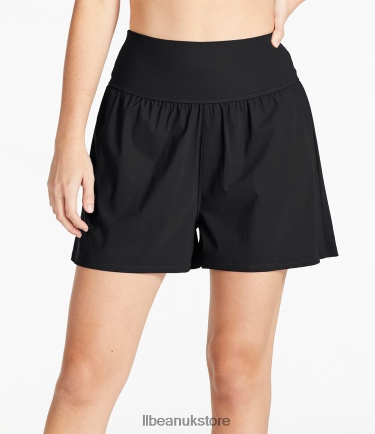 Clothing L.L.Bean Shaping Swimwear Black Women 0VRR66304