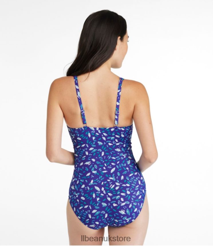 Clothing L.L.Bean BeanSport Swimwear Cobalt Wave Women 0VRR66286