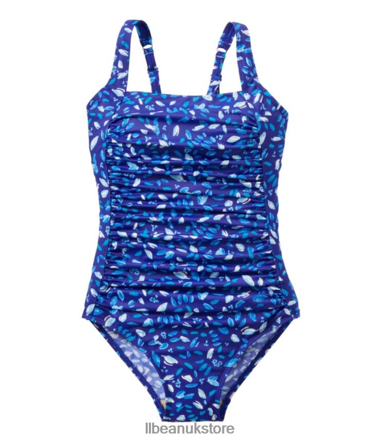 Clothing L.L.Bean BeanSport Swimwear Cobalt Wave Women 0VRR66286