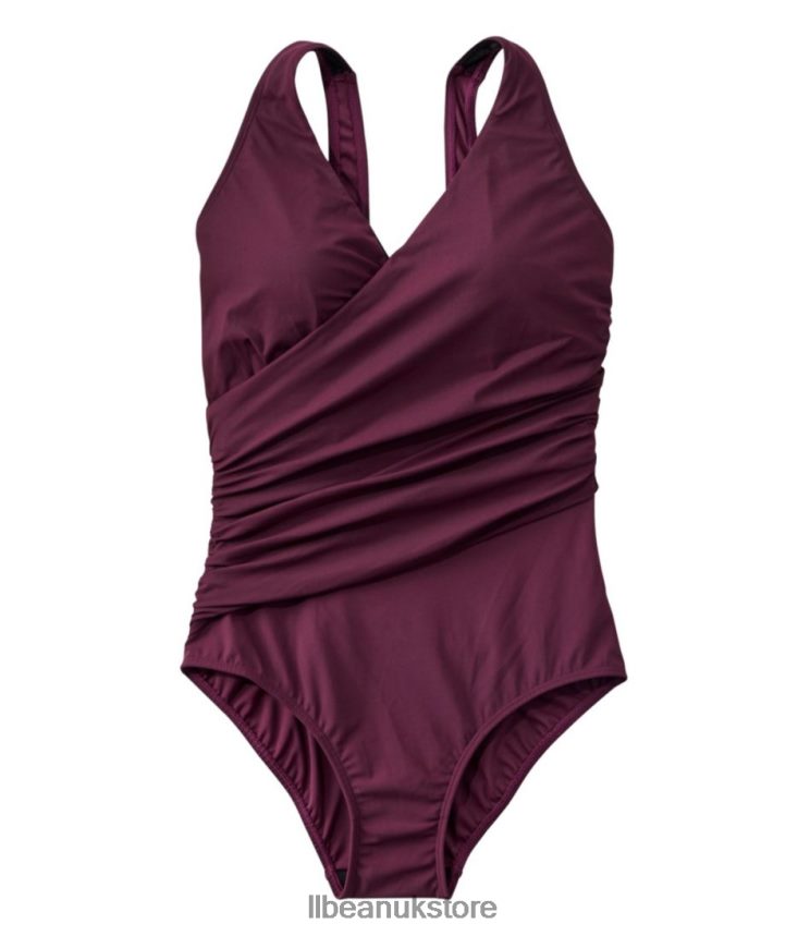 Clothing L.L.Bean Shaping Swimwear Black Women 0VRR66381