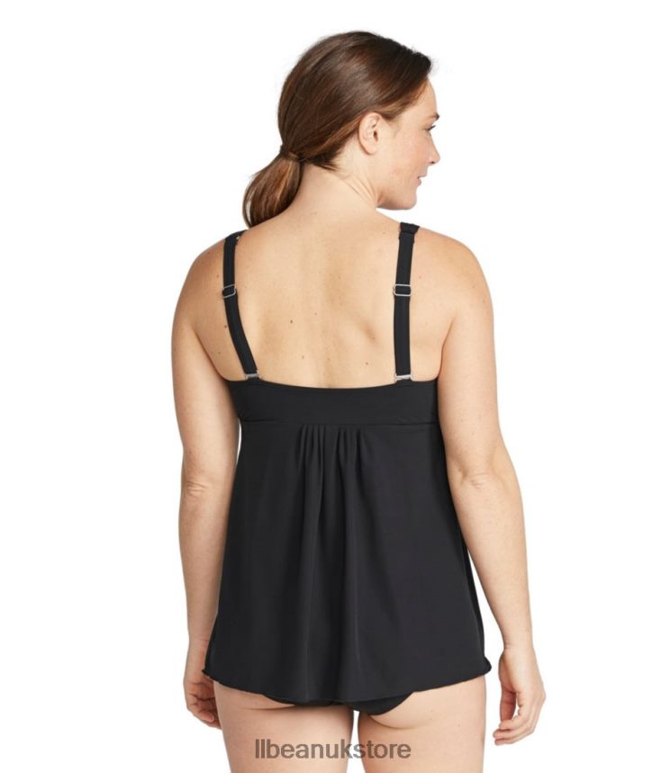 Clothing L.L.Bean Shaping Swimwear Black Women 0VRR66460