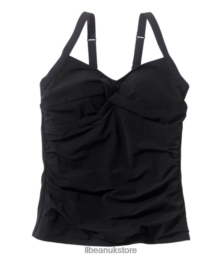 Clothing L.L.Bean Shaping Swimwear Black Women 0VRR66491