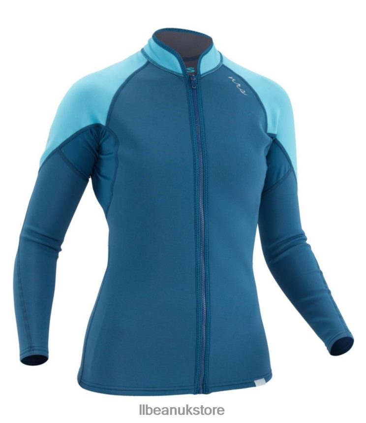 Water Sports L.L.Bean NRS HydroSkin 0.5 Jacket Poseidon Women 0VRR661467