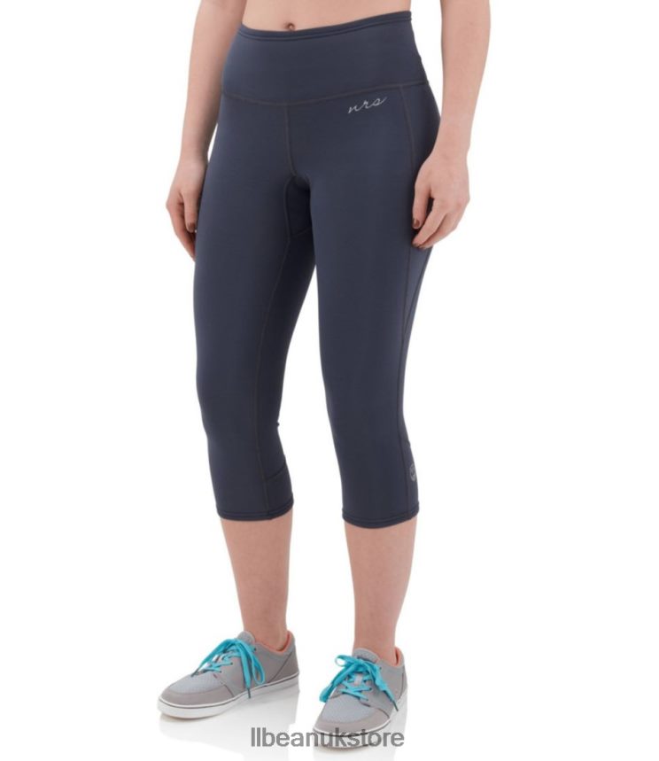 Water Sports L.L.Bean NRS HydroSkin 0.5 Capris Dark Shadow Women 0VRR661590